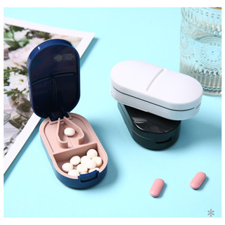 Cortador de Comprimidos Portátil - Divisor e Organizador de Remédios em Oferta na Shopee