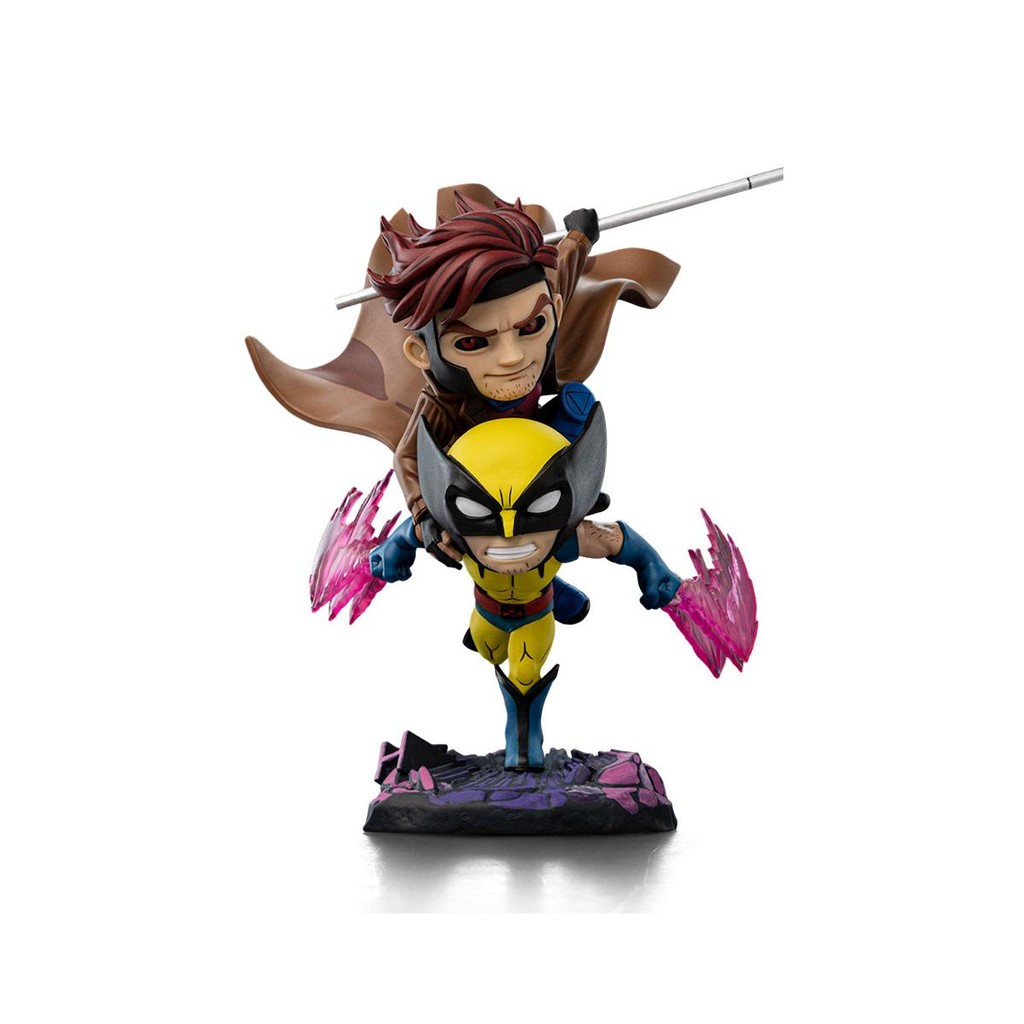 Gambit e Wolverine  X-Men Special Size Minico Iron Studios em Oferta na Shopee