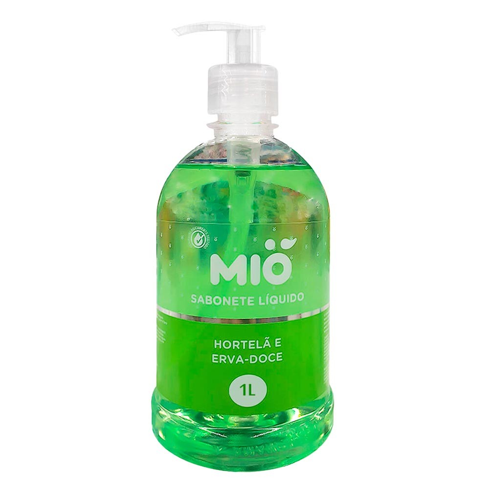 Sabonete Líquido Mió Hortelã e Erva Doce 1 Litro - Beauty