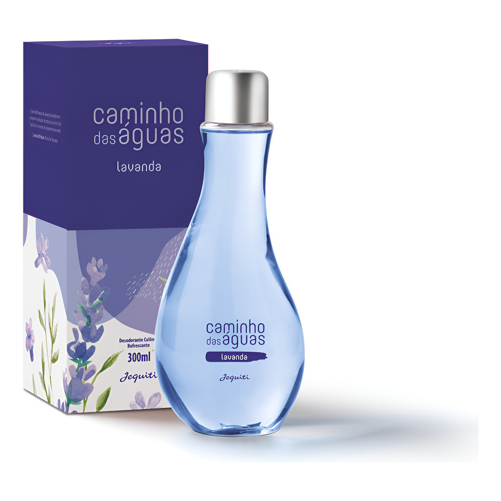 Colônia Caminho Das Águas Refrescante Lavanda Jequiti 300 Ml em Oferta na Shopee