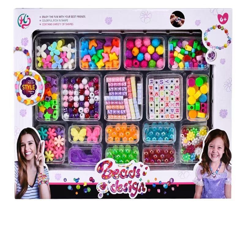 Kit Miçanga Infantil Para Pulseira Colar e Brincos Maleta Miçangas em Oferta na Shopee