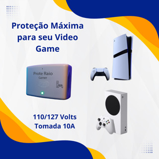 Protetor contra Surtos, Raios e Descargas para Video Game Gamer 10A 127v PW em Oferta na Shopee