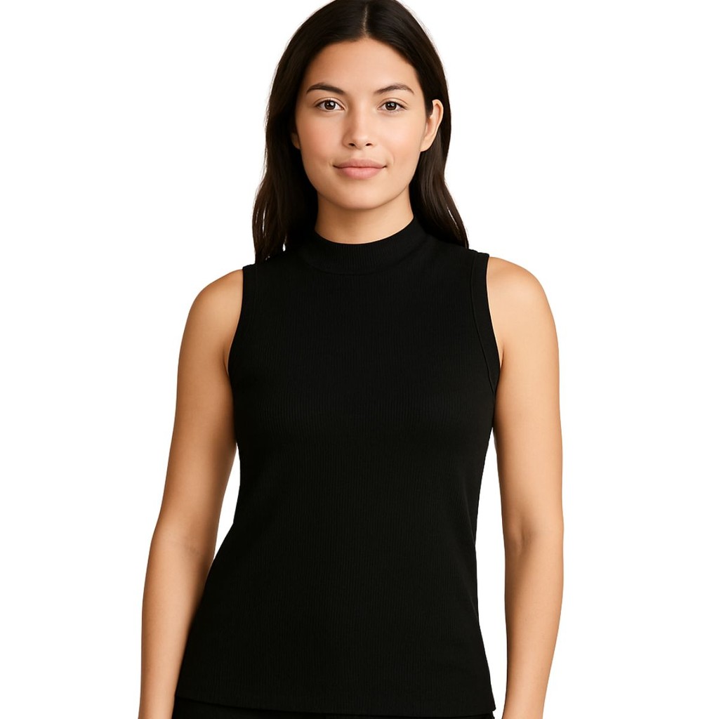 Blusa Bambu Rib Sem Costura Loba