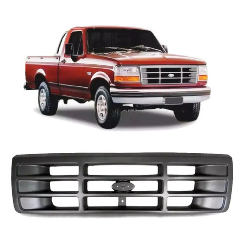 Grade Radiador Dianteira F1000 1996 1997 1998 F4000 1996 1997 1998 Preto em Oferta na Shopee