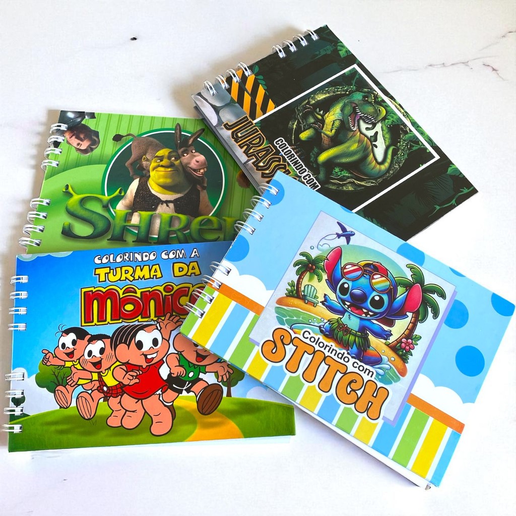 Livro de Colorir Capa Dura 50 Folhas – Diversos Temas Divertidos Envio Imediato !