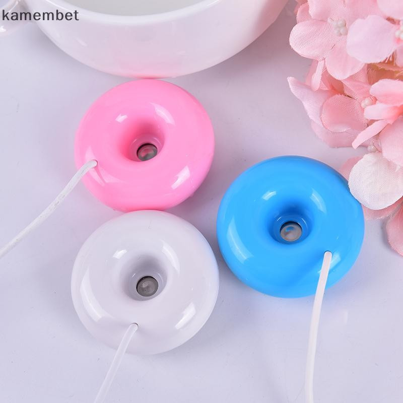 1pc Mini Umidificador USB Portátil Donut Purificador de Ar Difusor de Aroma Presente de Vapor