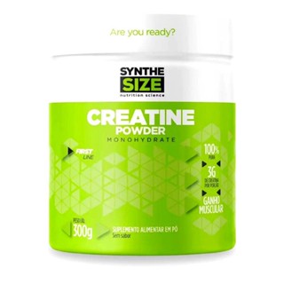 Creatina 300g Monohidratada 100% Pura Synthesize em Oferta na Shopee