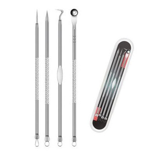 Kit Extrator De Cravo Espinha Profissional Inox Limpeza de Pele em Oferta na Shopee