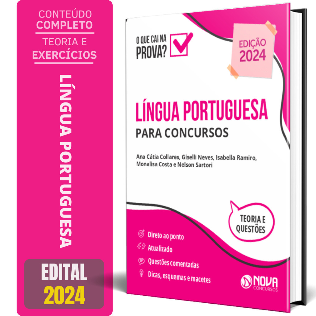 Imagem Apostila Básico para Concursos - Língua Portuguesa - O que Cai na Prova