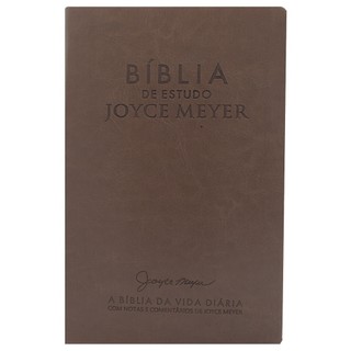 Bíblia De Estudo - Joyce Meyer - Marrom Claro