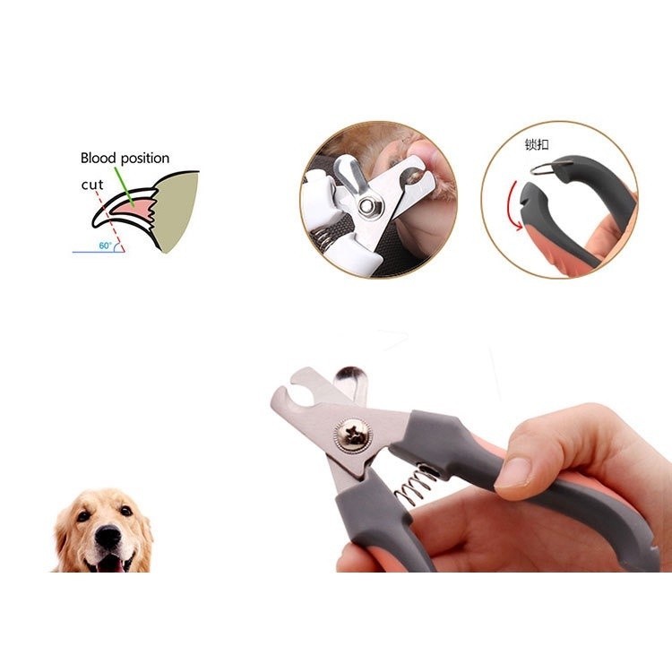 Alicate Para Caes e Gatos Pets Cortador De Unha