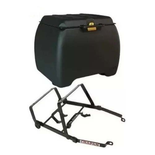 Caixa De Moto 100 Litros E Suporte Cg Start 160 e Fan 150 160 2015 até 2024