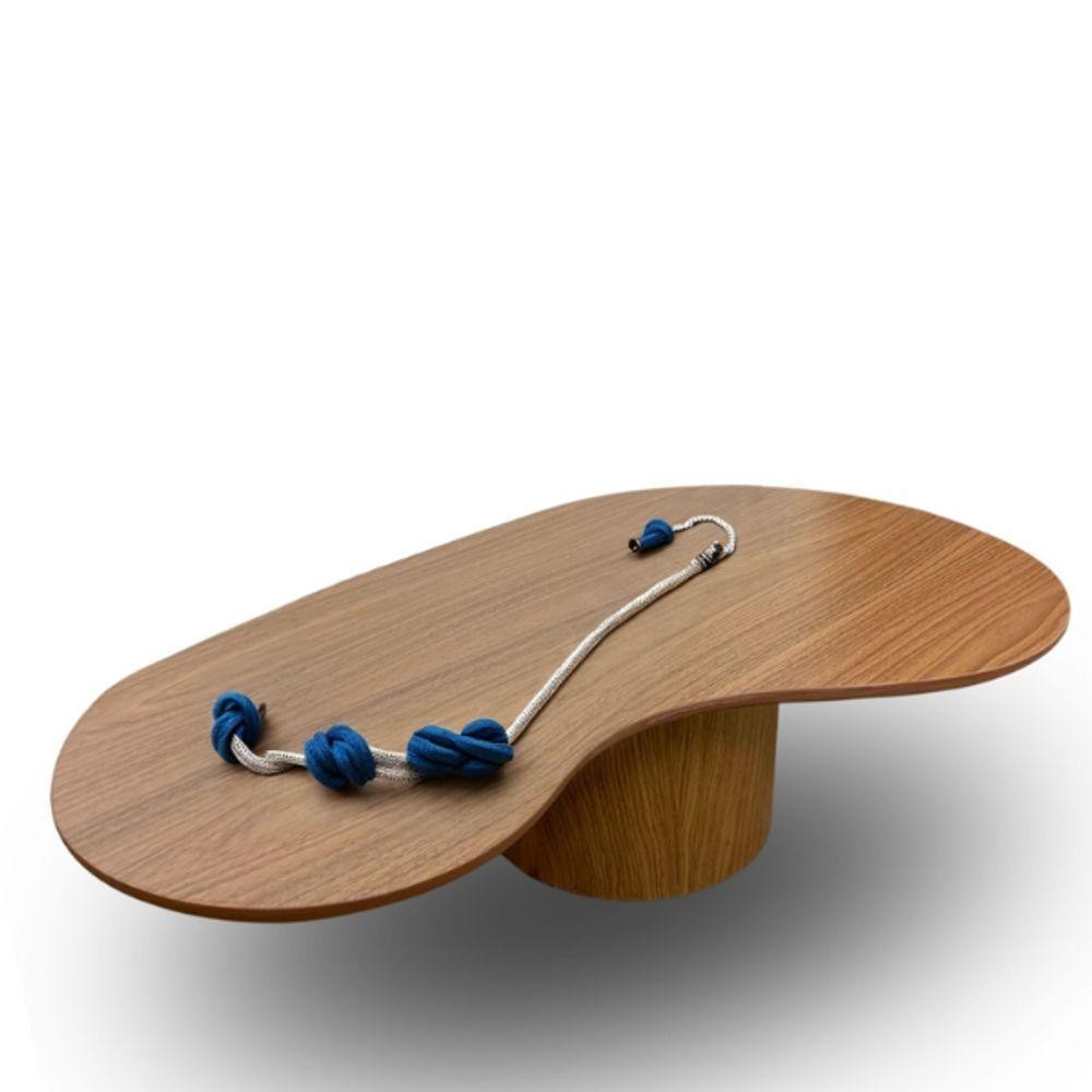 Mesa De Centro Sala Orgânica Bean Freijo Imbuia Ou Freijo em Oferta na Shopee