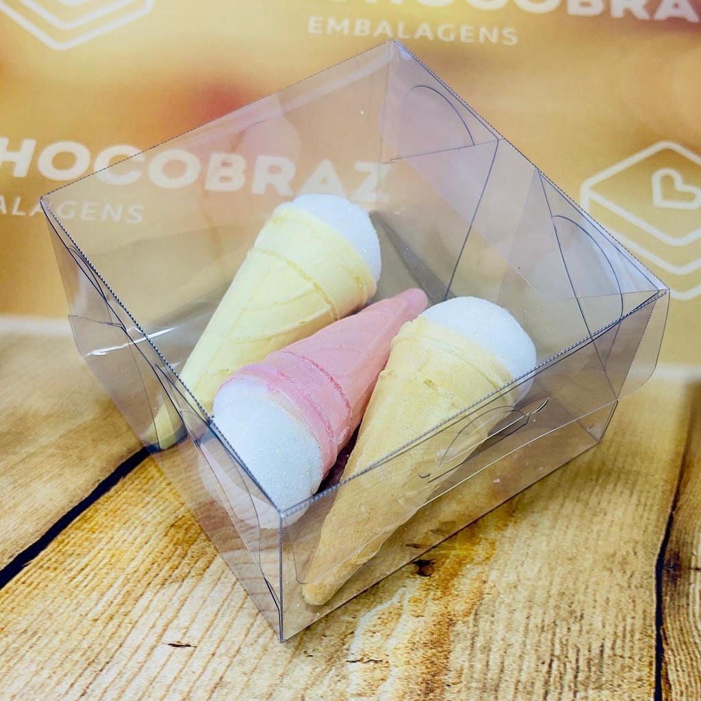 10~50 CAIXA CRISTAL ACETATO 8X8X5 ID5282 (IDEIA) ESSENCIAL