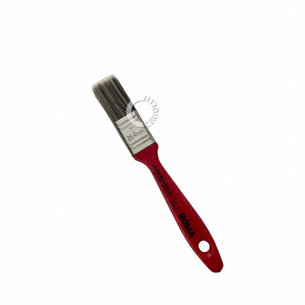 Pincel Trincha Para Pintura Gris 302 1 Polegada Roma