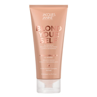 Condicionador Loiro Matizador Desamarelador Jacques Janine Blond Yourself 200ml em Oferta na Shopee
