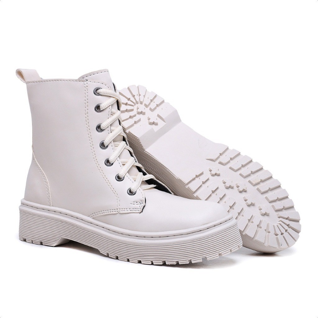 Bota Coturno Conforto Feminino Oferta Blogueira,.