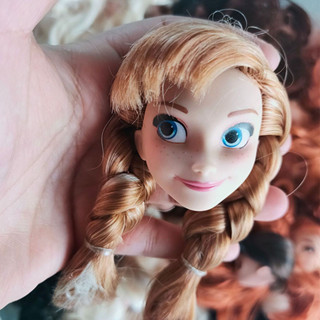 1 Peças 1/6 De Cabeça De Boneca Cabelo Verde Pele Normal Para Feminina De 30cm Acessórios em Oferta na Shopee