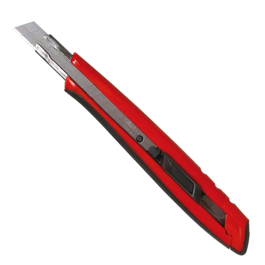 Estilete 9mm Starrett Exact com Trava Automática KUX035-S em Oferta na Shopee