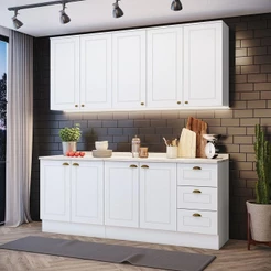 Cozinha Compacta 04 Peças Branco