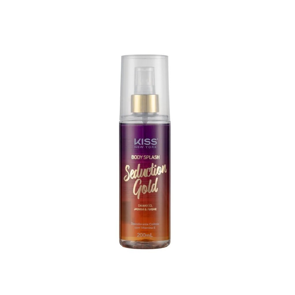 Body Splash Seduction Gold - Kiss New York em Oferta na Shopee
