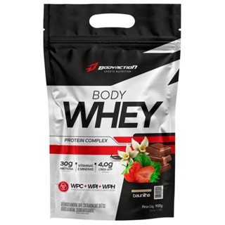 Body Whey Refil 900g Bodyaction em Oferta na Shopee