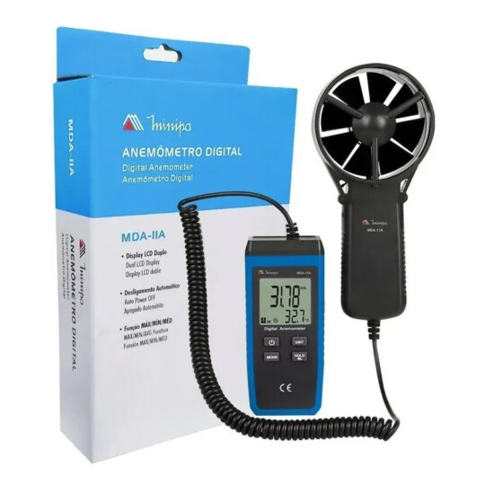 Termo Anemometro Digital Minipa MDA-11A em Oferta na Shopee