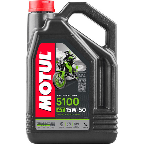 Óleo Para Motor De Moto Motul 5100 15w-50 4t 4l Motul 104083 em Oferta na Shopee