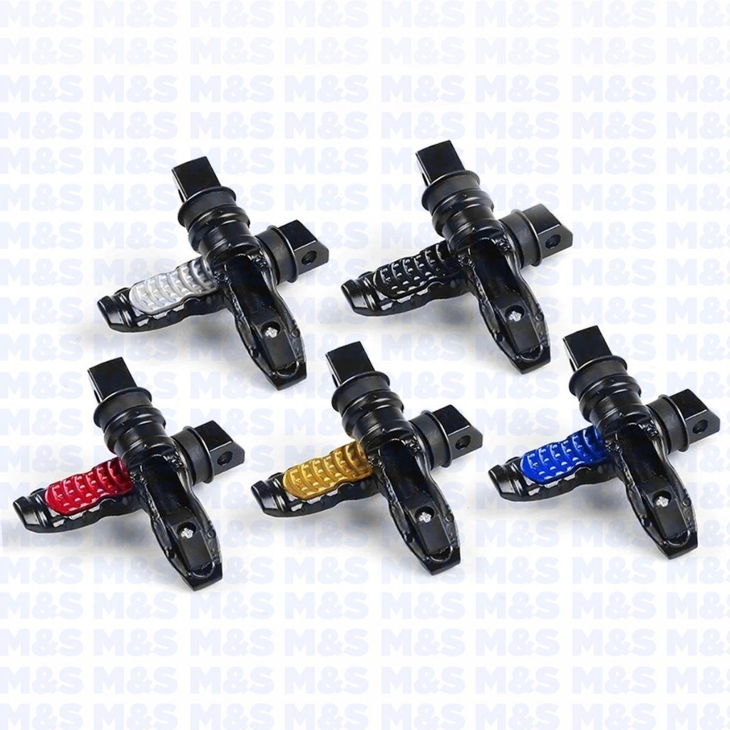 Pedaleira Esportiva Universal Moto-novo0899 em Oferta na Shopee