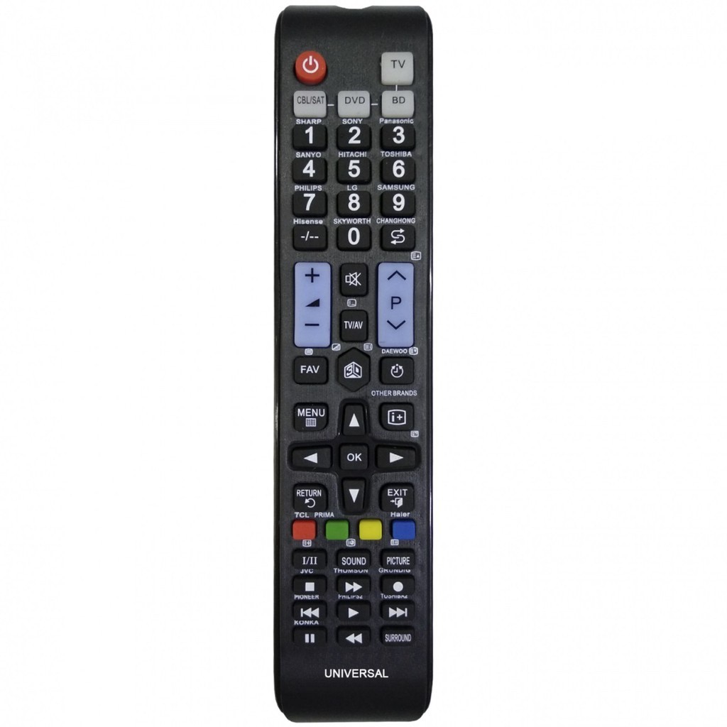 Controle Remoto Universal Tv Led Lcd Compatível LG Semp Sony