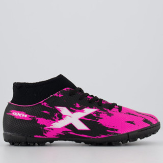 Chuteira Oxn Fusion Grip 3 Neo Society Preta e Ros em Oferta na Shopee