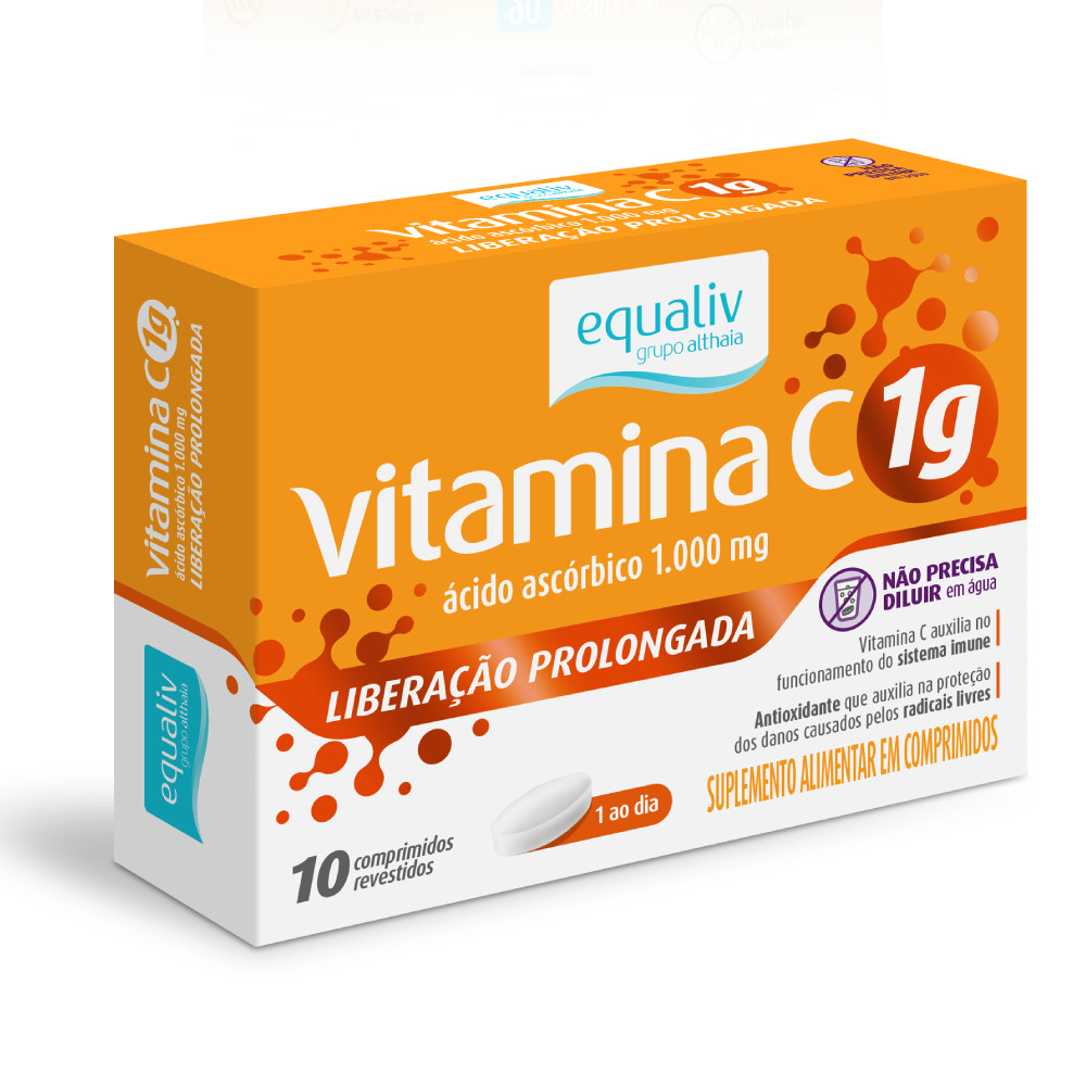 Vitamina C 1g - 10 Comprimidos
