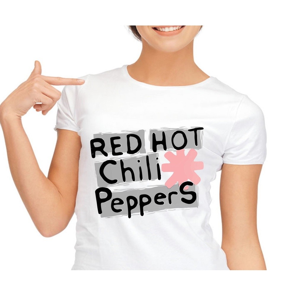 Camiseta Babylook Red Hot Chili Peppers 02