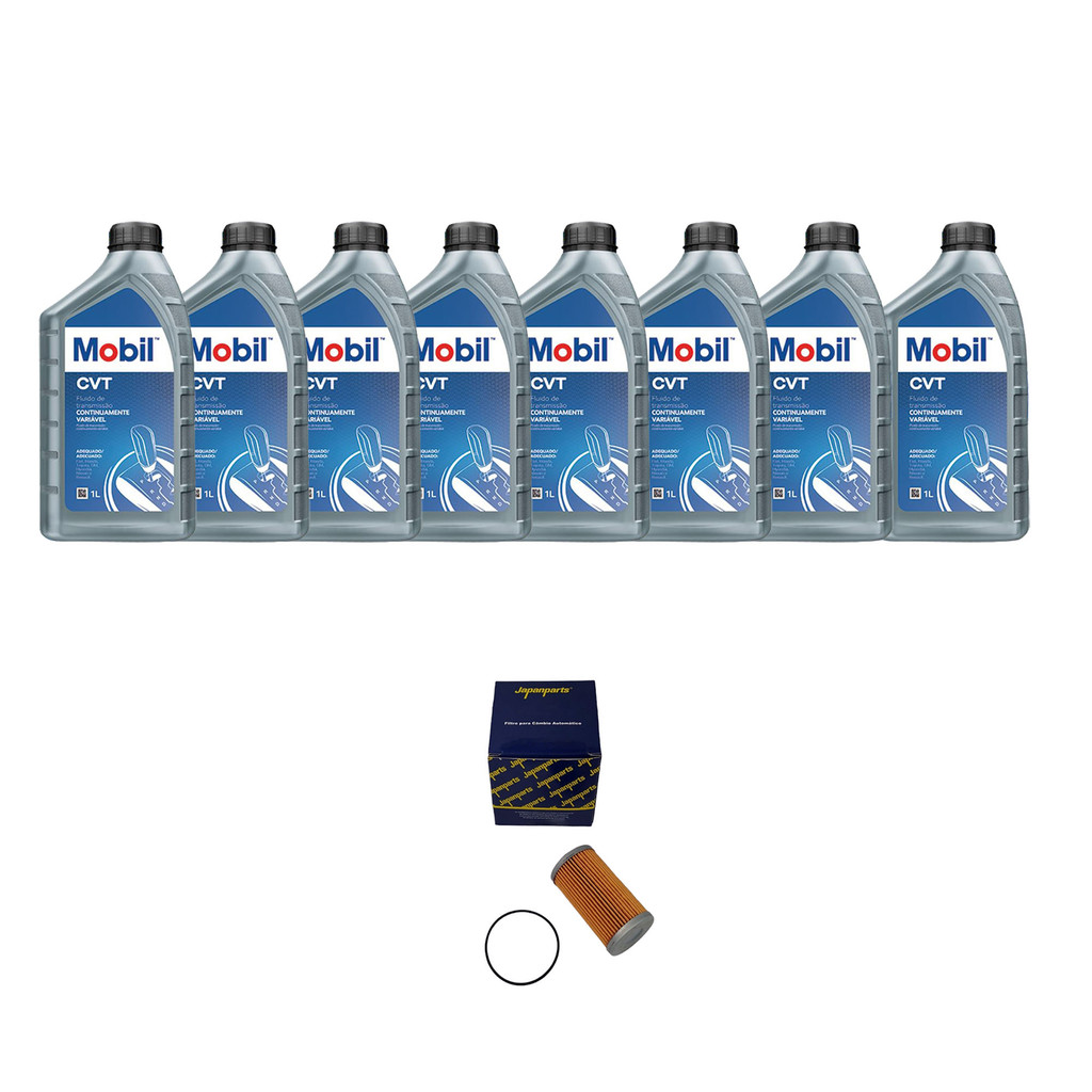 KIT TROCA ÓLEO CAMBIO CVT NISSAN SENTRA VERSA MARCH KICKS MOBIL 12 LITROS
