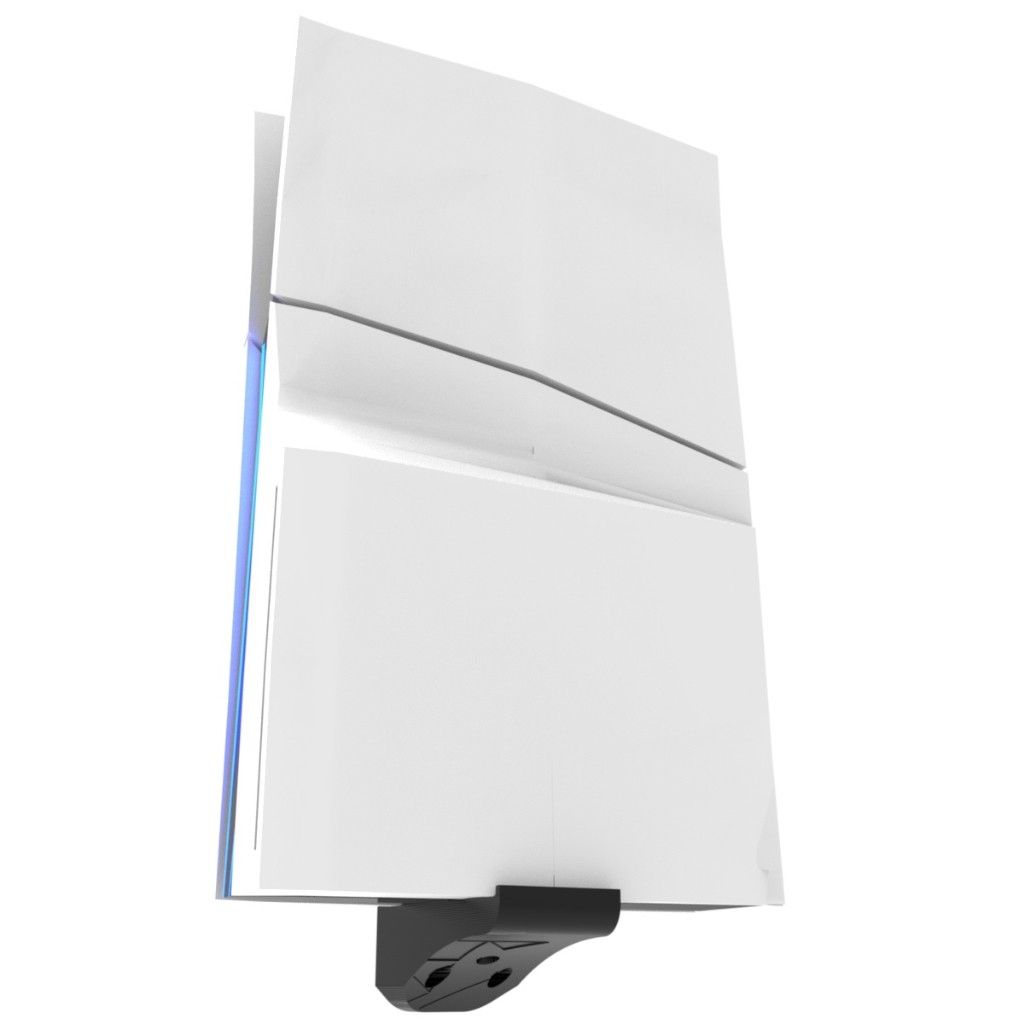 Suporte Organizador de Parede Compatível com Console Playstation 5 Slim para Mídia Física ou Digital