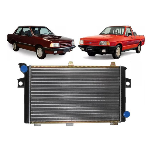 Radiador Corcel / Delrey 1.6 Cht Sem Ar 1982 1983 Até 1989