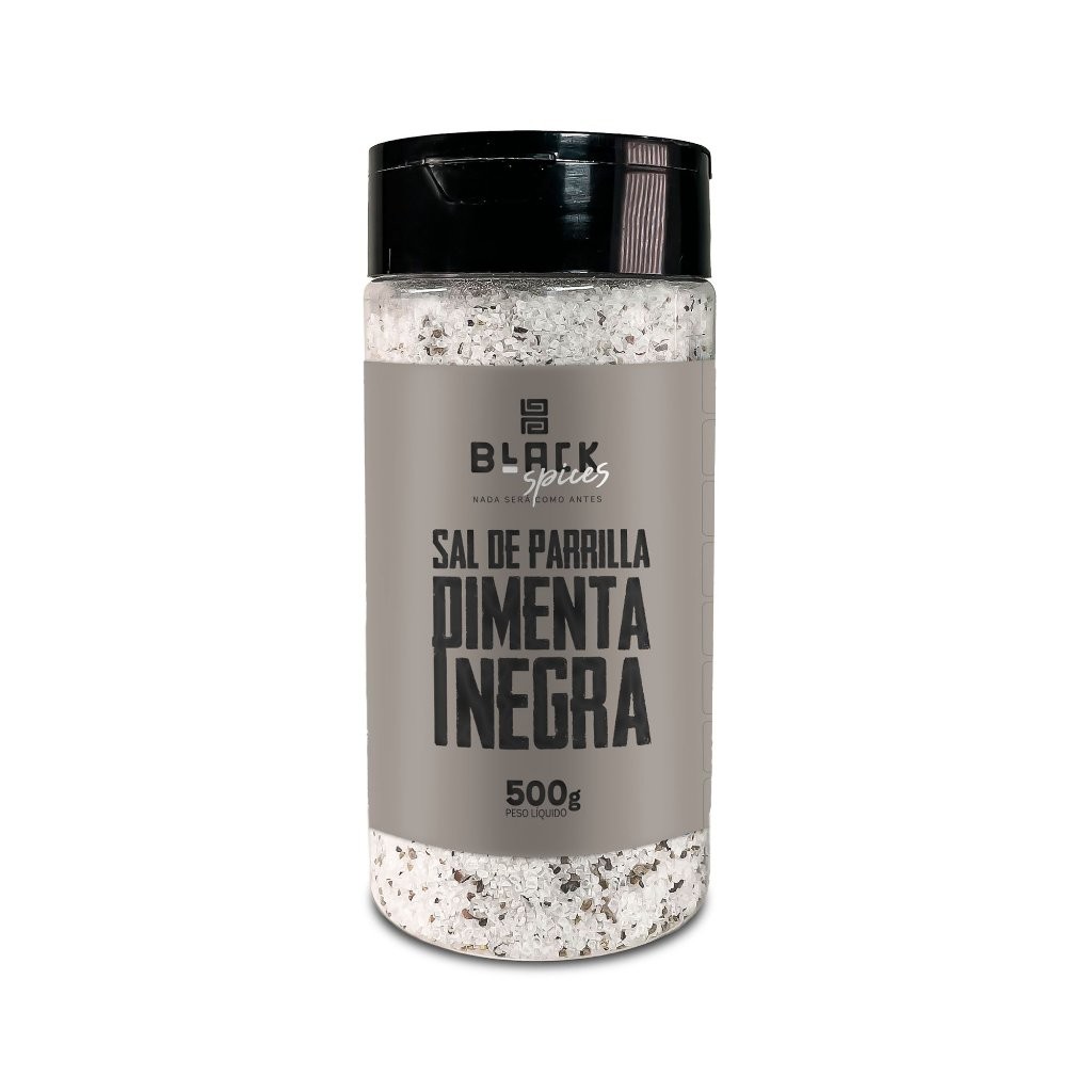 Sal de Parrilla - PIMENTA NEGRA