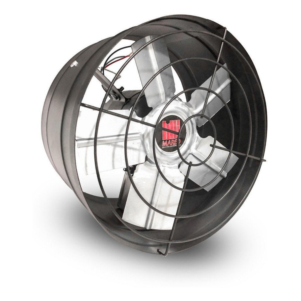 Exaustor 40cm Baixa Vazão Bivolt Chave Reversora Inox
