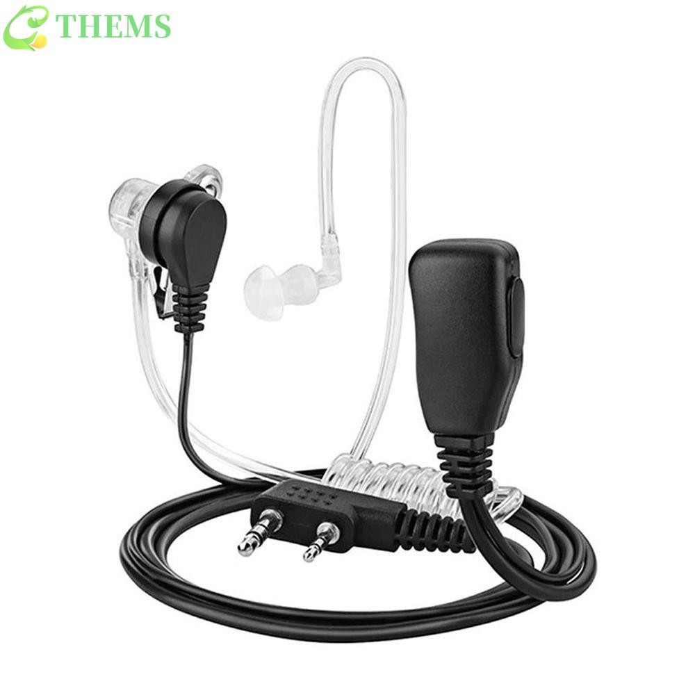 THEMS Fone De Ouvido Intra-Auricular , Acessórios De Rádio , Orientação Aérea , Baofeng UV-5R BF-888S CB , Microfone Uni