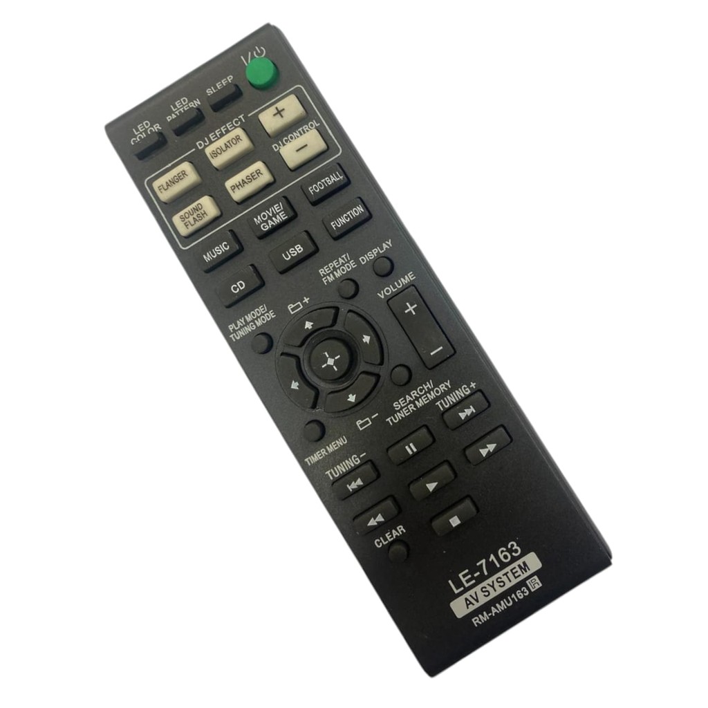 Controle Remoto Para Som Sony Mhc-gpx55 Mhc-gpx77 Mhc-gpx88