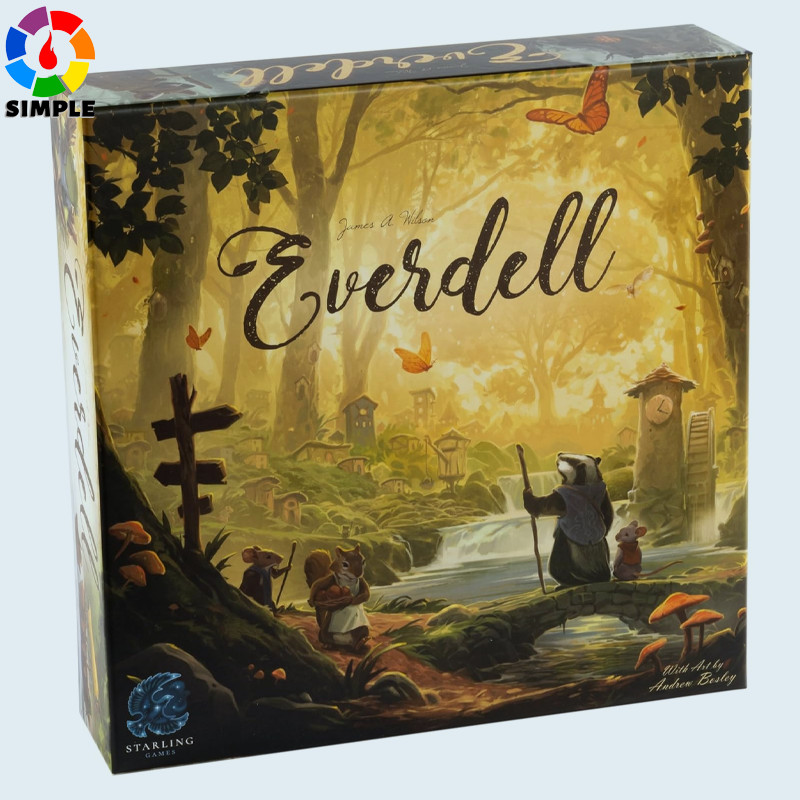 Everdell Standard Edition by Starling Games - 1-4 Player Game Where You Build a Woodland City Full of Adorable Critters
