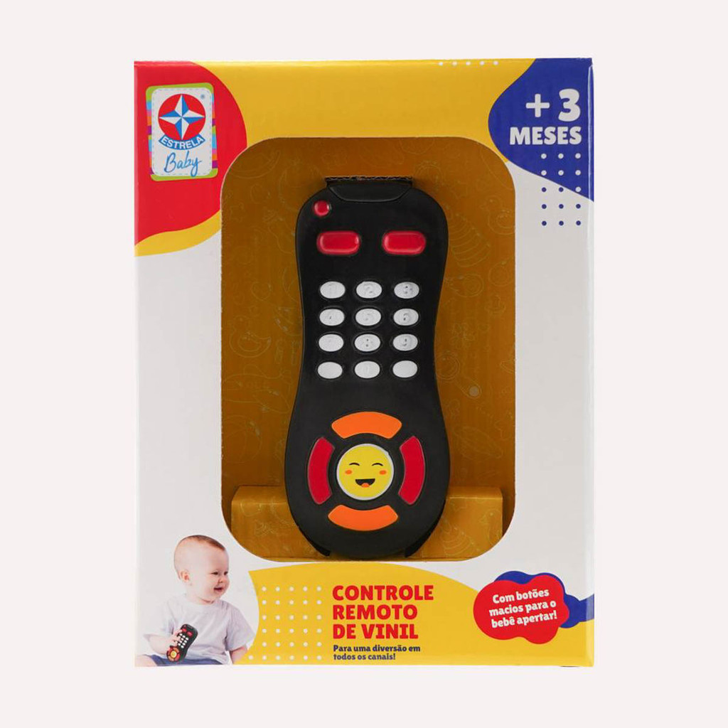 Controle Remoto Vinil Infantil - Brinquedos Estrela em Oferta na Shopee