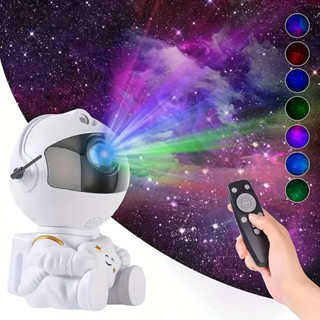 Mini Projetor De Luz Noturna Estrela De Astronauta Decoração Para Galáxia Luz De Luminaria Girado Céu Estrelada em Oferta na Shopee