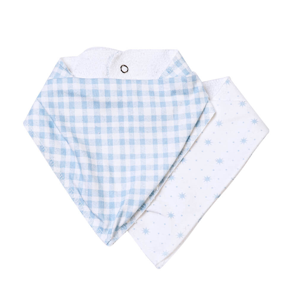 Kit Babador Bandana Bordados Papi Flanelado - 2 Peças em Oferta na Shopee