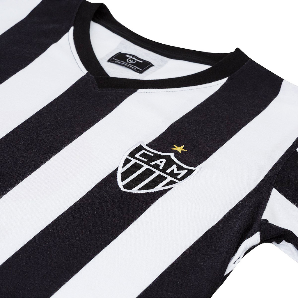 Camisa Atlético Mineiro Retrô 1977 Reinaldo Masculina Oficial — imagem 2 de 2