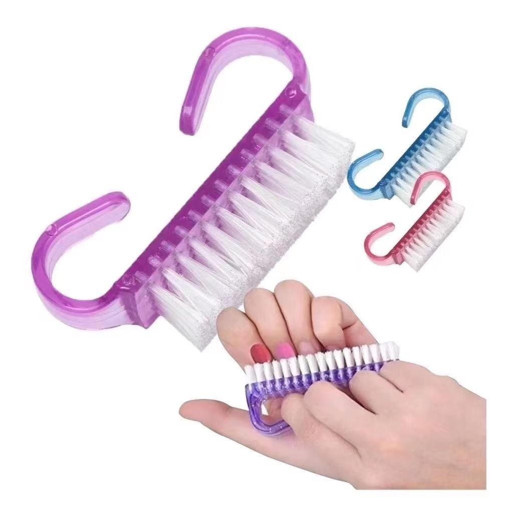 Escova Escovinha P Limpeza Unha Manicure Pedicure Pé
