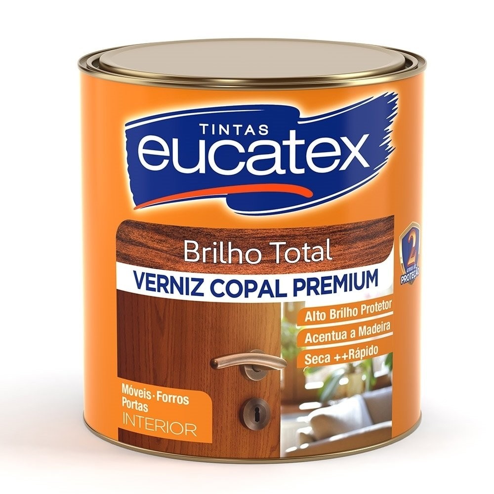 Verniz Eucatex Copal Incolor 900ml em Oferta na Shopee