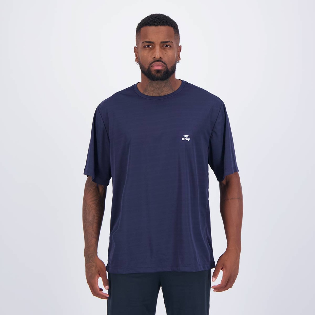 Camisa Dray Fit Marinho - Men Clothes