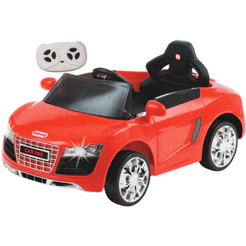 Carro Eletrico Biemme Car One AD Audi Vermelho 6V Controle