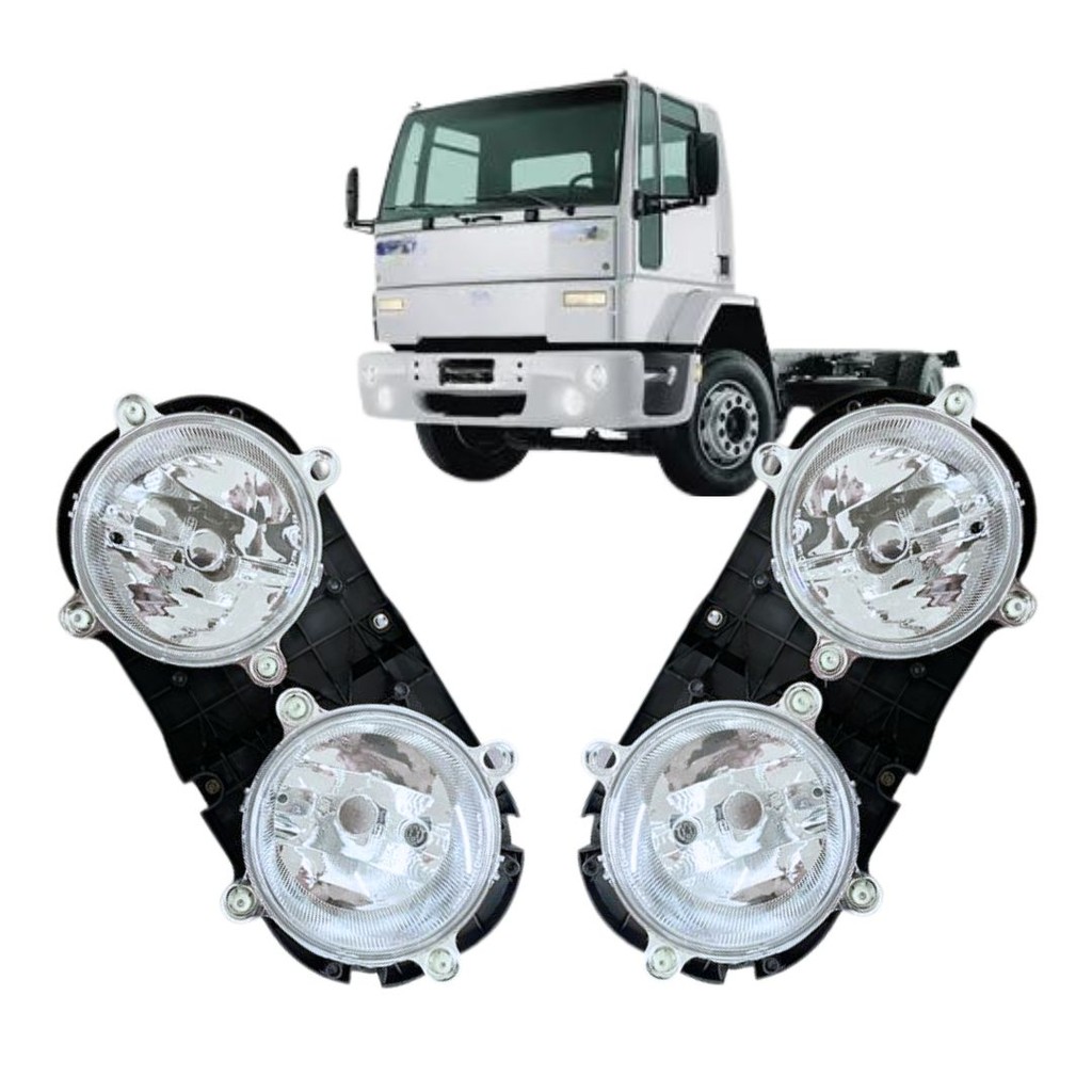 Par Farol Diagonal Ford Cargo 1317 1517 1722 2422 2428 NINO - Spare Parts and Accessories for Vehicles